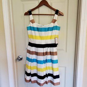 Nine West Shanti Blue Combo Dress